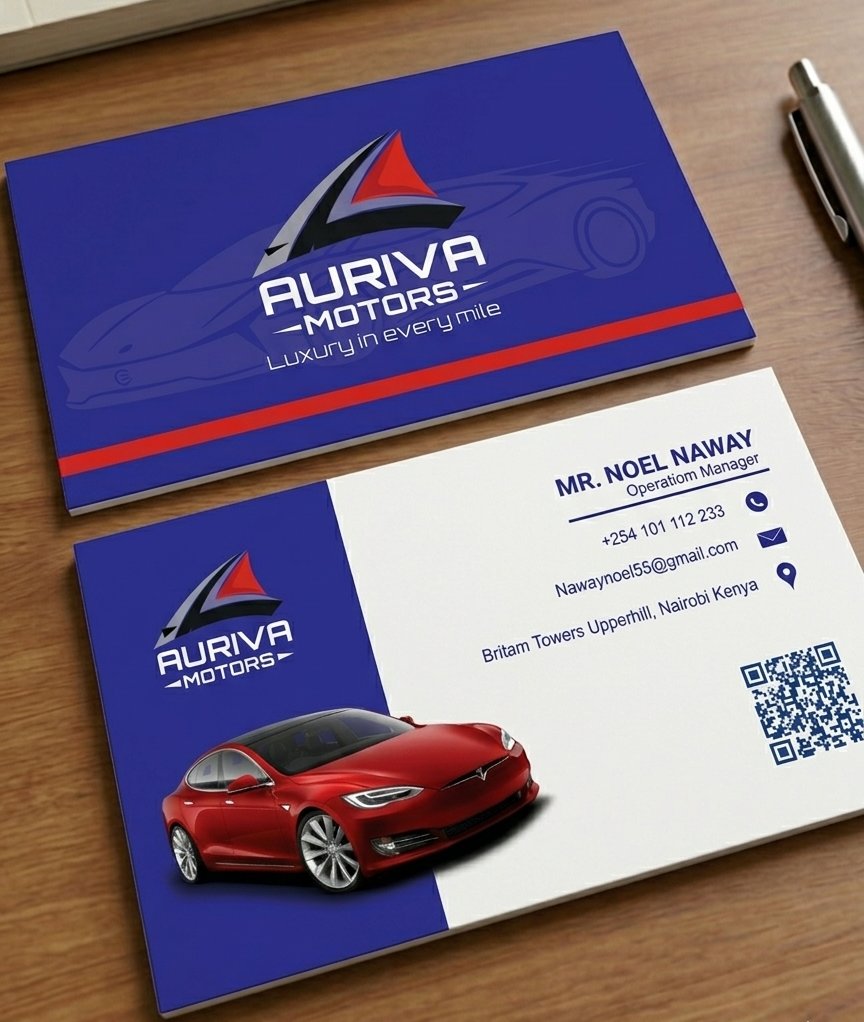 AURIVA Business Card
