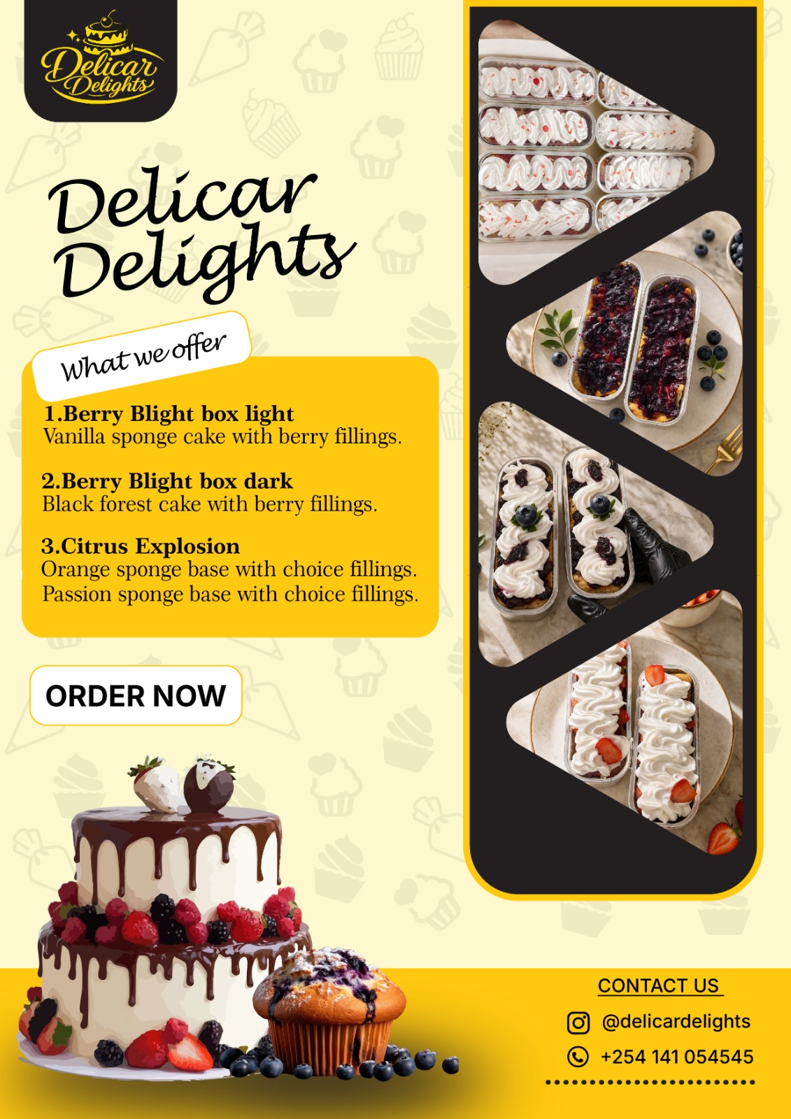 Delicar Delights Poster